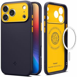 Caseology Nano Pop Case for Apple iPhone 17 Pro Smartphone - textured dot - Blueberry Navy - Scratch Resistant, Drop Resis