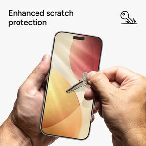InvisibleShield Glass Elite. Markenkompatibilität: Apple, Kompatibilität: iPhone 17 Pro Max, Schutzfunktion: Bruchfest, St