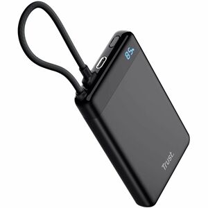 Powerbank Trust Fiera - Pour Smartphone, Tablette PC, Notebook - 2 x Type-C 20W - Lithium Ion Polymère - 10000 mAh - 20 W