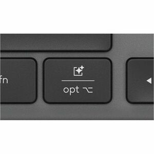 Logitech Signature Slim Solar+ K980 Keyboard - Full-size - Wireless Connectivity - USB Type A, USB Type C Interface - Germ