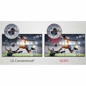 LG 49'' VL5PJ-B Series FHD Video Wall - 49" LCD - In-plane Switching (IPS) Technology - 24 Hours/7 Days Operation - 1920 x
