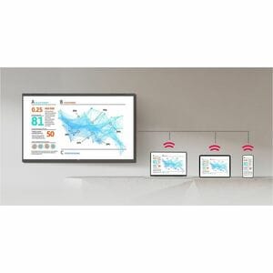 LG CreateBoard Pro 75TR3PN-B Collaboration Display - 75" LCD - ARM Cortex A76 + A55 - 8 GB - Touchscreen - 16:9 Aspect Rat