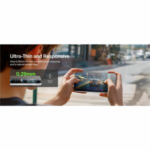 Belkin UltraGlass 2 Screen Protector For iPhone 17 Pro Clear - For OLED iPhone 17 Pro - Drop Resistant, Impact Resistant, 