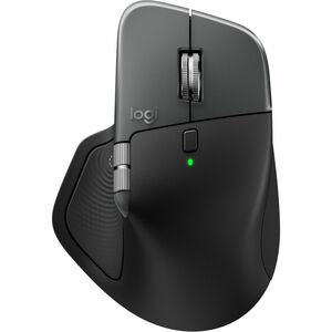 Logitech MX Master 4 for Mac Mouse - Bluetooth - USB Type C, USB Type A - Darkfield - 8 Button(s) - Space Black - Wireless
