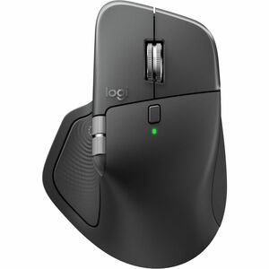 Logitech MX Master 4 Rato - Bluetooth/Radiofrequência - USB Tipo C, USB tipo A - Campo escuro - 8 Taste(n) - Grafite - Sem