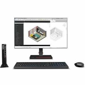Lenovo ThinkStation P3 Gen 2 30K50052US Workstation - 1 x Intel Core Ultra 9 285 - 32 GB - 1 TB SSD - Tiny - Black - Intel