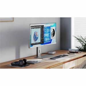 ALOGIC Edge 40" Ultrawide WQHD LCD Monitor with 90W PD, Silver, HDMI cable, USB-C cable, Power Adaptor