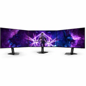 AOC AGON PRO AG276QKD2 27" (68.6 cm) Class WQHD Gaming OLED Monitor - 16:9 - Dark Grey - 26.5" (67.3 cm) Viewable - Quantu
