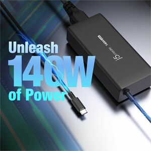 j5create JUP17140 140 W Adaptador de CA - Adaptador universal - para Gaming Notebook, Estação de ancoragem, PC Tablet, Sma