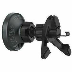 Belkin BoostCharge Smartphone, Car, iPhone SmartPhone Holder - Landscape - Aluminium Alloy - Black - Magnetic, Wireless Ch