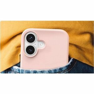 Belkin SheerForce Case for Apple iPhone 17 Smartphone - Textured Buttons, Textured Side - Pink - Drop Resistant, Impact Re