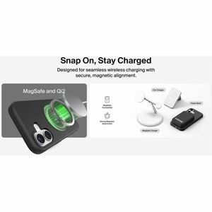 Belkin SheerForce Hülle für Apple iPhone 17 Smartphone - Schwarz - Sturzsicher, Schlagfest, Stoßfest, Kratzfest, Stoßsiche