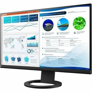 EIZO FlexScan EV2740S-BK 27" Class 4K UHD LED Monitor - 16:9 - Black - 68.6 cm (27") Viewable - In-plane Switching (IPS) T