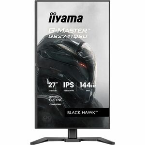 Moniteur de jeu LCD iiyama G-MASTER Black Hawk GB2741QSU-B1 27" Class WQHD - 16:9 - Noir mat - 68,6 cm (27") Viewable - Te