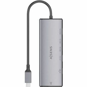 USB-C DOCK 7 EN 1 USB-C A HDMI RJ45 USB-A 2XUSB-C SD MICROSD