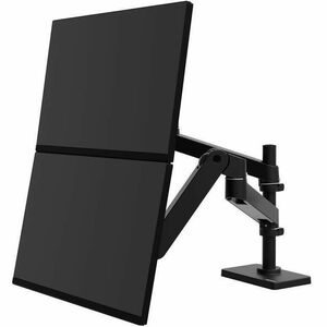 Ergotron Tischhalterung für Monitor, LCD-Display - Schwarz - Höhenverstellbar - 2 Unterstützte(r) Display(s)Bildschirmgröß