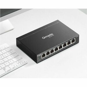 Commutateur Ethernet Omada ES208GP 8 Ports Gérable - Gigabit Ethernet - 10/100/1000Base-T - 2 Couche supportée - 64 W Budg