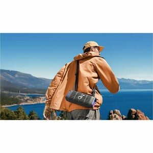 soundcore Boom 3i Portable Bluetooth Speaker System - 50 W RMS - Adventurer Black - 56 Hz to 20 kHz - Battery Rechargeable