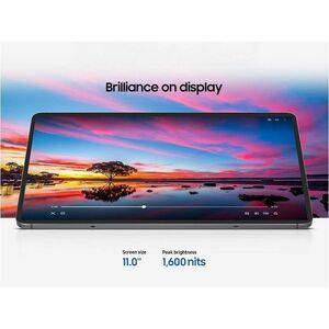 Samsung Galaxy Tab S11 5G SM-X736B Tablet - 27.9 cm (11") WQXGA - MediaTek Dimensity 9400+ (3 nm) Octa-core - 12 GB - 128 