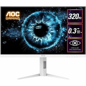 27in Fast IPS with Circular-polarized tech QHD Adaptive Sync 0.3ms 320Hz HDR400 HDMI 2.1 DP 1.4 Borderless Normal Stand VE