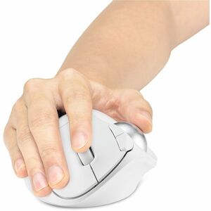 Kensington Pro Fit Ergo TB450 Trackball - Optical - Wireless - Bluetooth/Radio Frequency - 2.40 GHz - White - USB - 1600 d