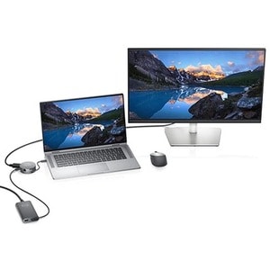 Dell DA310 C型 USB 扩展插口 用于 鼠标, 闪盘, 耳机, 笔记本电脑, 投影仪, 键盘, 显示器 - 90 W - 4K - 3840 x 2160, 1920 x 1080 - 2 x USB A 型端口 - USB Typ