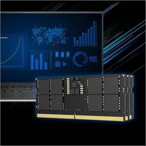 Module de RAM Lexar pour Notebook - 16 Go - DDR5-4800/PC5-38400 DDR5 SDRAMCL40 - 1,10 V - ECC sur matrice - 262-broches - 