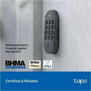 Tapo Smart Wi-Fi Door Lock - Wireless LAN - Bluetooth