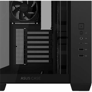 ASUS A32 PLUS Black ATX case offers support for 360mm radiators and 420mm graphics cards with Black or White color options