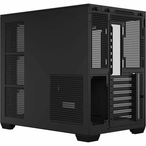 ASUS A32 Black ATX dual-chamber case with panoramic design supporting up to 420mm graphics cards in length 360mm radiators