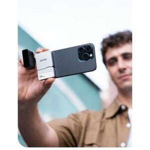 Lexar Professional 2 TB 便携式 固态硬盘 - 外置 - iPhone, 智能电话 设备支持 - USB 3.2 (Gen 2) Type C - 1050 MB/s 最大读取传输速率 - 5 年 保修