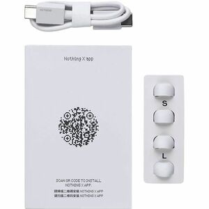 Nothing EAR True Wireless Earbud Stereo Earset - White - Binaural - In-ear - 1000 cm - Bluetooth - 32 Ohm - 20 Hz to 40 kH