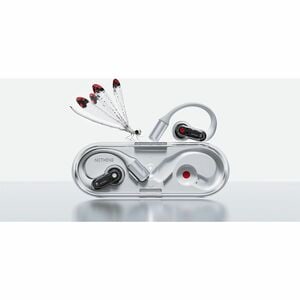 Nothing Ear (open) True Wireless Earbud, Over-the-ear, Behind-the-ear Stereo Earset - White - Binaural - Open - Bluetooth