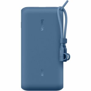Belkin BoostCharge Stromspeicher - Blau - für Smartphone, iPhone, iPad, AirPod, USB Typ C Gerät, Nintendo Switch, iPad min