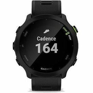 Garmin Forerunner 55 Smartwatch - 42 mm Case Height - 42 mm Case Width - Nero Colore della struttura - Silicone Band Mater