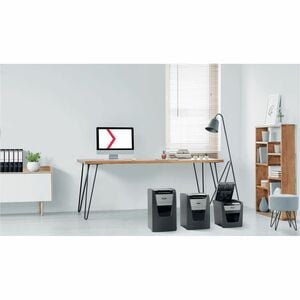 Rexel Optimum AutoFeed+ 90X Paper Shredder - Continuous Shredder - Cross Cut - 99 Per Pass - for shredding Paper - P-4 - 2