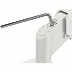 ACCO Ergo Mounting Arm for Monitor, Curved Screen Display - Grey - Landscape/Portrait - Height Adjustable - 2 Display(s) S