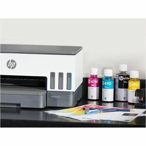 HP 720 Wired & Wireless Smart Tank Inkjet Multifunction Printer - Colour - Copier/Printer/Scanner - 23 ppm Mono/22 ppm Col