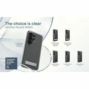 ZAGG Crystal Palace Case for Samsung Galaxy S26 Ultra Smartphone - Textured Edges,Grip - Clear - Yellowing Resistant, Scra