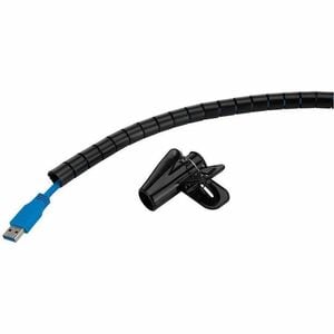 Neomounts Cable Protection - Black - Cable Sleeve - Plastic