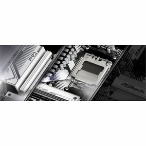 ASRock B650M Pro RS Gaming-Desktop-Motherboard - AMD B650 Chipsatz - Buchse AM5 - Micro ATX - Ryzen 7, Ryzen 9 Unterstützt