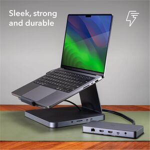 ZAGG Pro Dock USB Type C Docking Station for Notebook, Tablet, Display Screen, Workstation - Charging Capability - Memory 