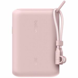 Belkin BoostCharge Power Bank - For Smartphone, Tablet PC, iPhone, iPad mini, iPad Pro - 10000 mAh - 20 W - USB Type-C Con
