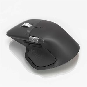 Logitech MX Master 4 鼠标 - 蓝牙/射频 - C型 USB, A 型 USB - 暗视野 - 8 按钮 - 珍珠白 - 无线 - 10 m - 2.40 GHz - 可充电 - 8000 dpi - 滚轮, 姆指旋轮