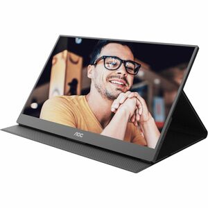 AOC 16T20 16" Class Full HD LCD Monitor - 16:9 - Black - 15.6" Viewable - In-plane Switching (IPS) Technology - 1920 x 108