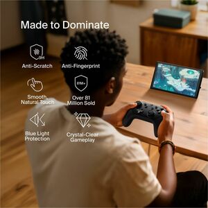 Belkin ScreenForce TemperedGlass Blue Light Filter Screen Protector for Nintendo Switch - For LCD Gaming Console - Scratch