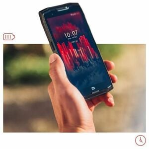 Smartphone CROSSCALL Core-X5 TPA-147A050200VU01 (CH-21E) Durci - Écran 13,7 cm (5,4") HD+ 1440 x 720 - Octa-core (8 cœurs)