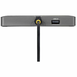 StarTech.com Adaptateur USB-C vers Station de Travail Quadruple Écran, HDMI 4K 60Hz, Passage PD 140W pour le Chargement de