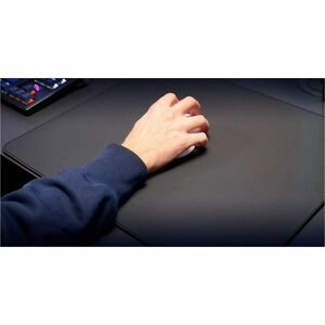 CHERRY XTRFY GP6 Groß Gaming-Mauspad - 400 mm x 460 mm x 4 mm Abmessung - Schwarz - Naturkautschuk - Maus