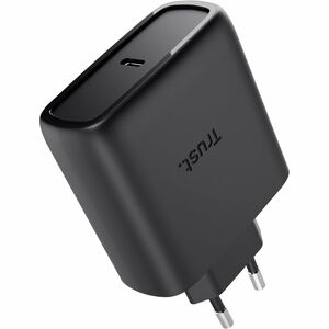 Trust Maxo 65 W AC Adapter - Universal Adapter - 1 USB Type-C - For Smartphone, Notebook, Tablet PC - Europe - 2 m Cable -
